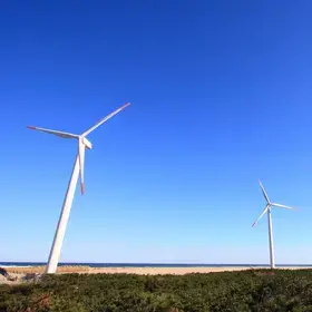Wind farm in Japan. Photo credit: Skyseeker