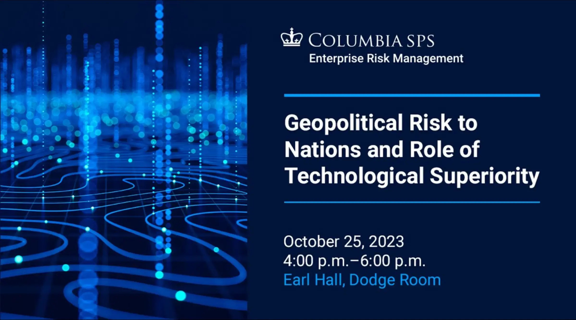 Geopolitical Risk to Nations and Role of Technological Superiority