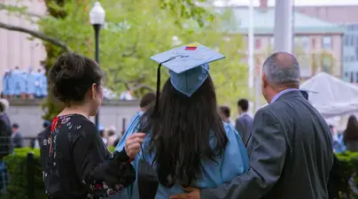 Columbia SPS Graduation May 2022 - Family and Grad Back