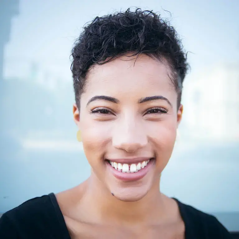 A headshot of Meghan Brianna Sowersby, HBCU Fellow and Strategic Communication candidate.