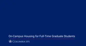 On-Campus Housing for Full-Time Graduate Students