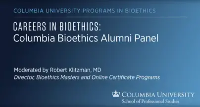 Click to play: How to Get a Job in Bioethics: Alumni Panel