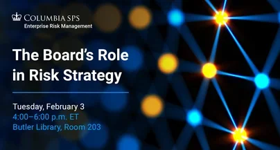 The Board's Role in Risk Strategy