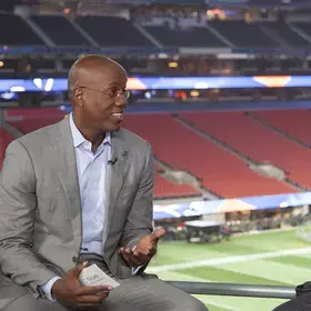 Dr. Jason Wingard, Dean of Columbia University’s School of Professional Studies, interviews Troy Vincent, EVP of Football Operations for the NFL.