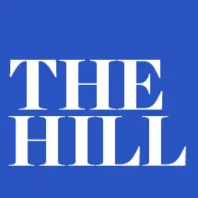 The logo of the news outlet The Hill