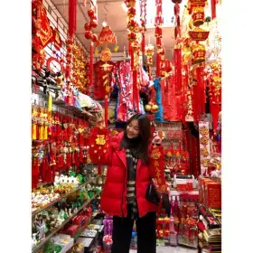 A student spent her weekend celebrating the Lunar New Year. 