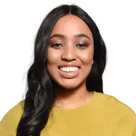 A headshot of Nelani Dlamini, Actuarial Science master's candidate and SPSSG Program Representative for ACTU (Fall 2021).