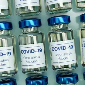 COVID Vaccine Vials 