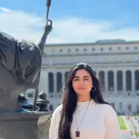 Anna Martirosyan, a student in Columbia University's M.S. in Technology Management program.