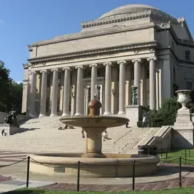 Low Memorial Library on the Columbia University campus in New York City.