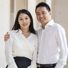 ACTU alumna Claire Li and husband Conan Gu