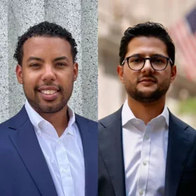 Brandon Arnold and Luis Felipe Jarrin, 2024-2025 Wealth Management Advancing Diversity Fellows