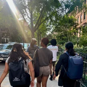 SUMA students in the Sustainability and Urban Form class