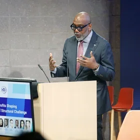 Dr. Basil Smikle Jr at the 2025 NOPM Winter Symposium