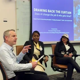 Expert panel for “Drawing Back the Curtain: Does AI Change the Job and Who Gets Hired?”