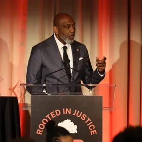 Dr. Basil Smikle at Bronx Defenders Gala