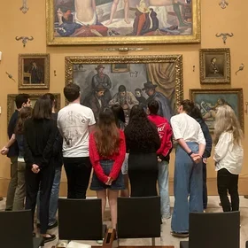 NMED students museum visit