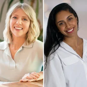 Heather Hoffman and Maya Viswa (’23SPS)