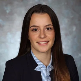 Professional headshot of Viktoriya Zamova, current IKNS student at Columbia University.