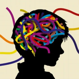 Art of a child and brainwaves
