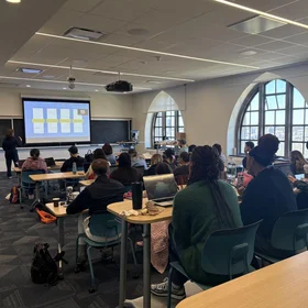 NECR students in classroom