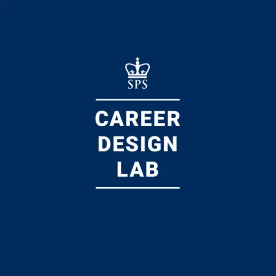 A blue icon reads, "Career Design Lab."
