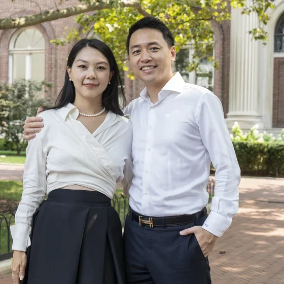 Claire Li ‘15SPS and hr husband Conan Guo