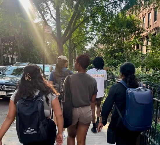 SUMA students in the Sustainability and Urban Form class