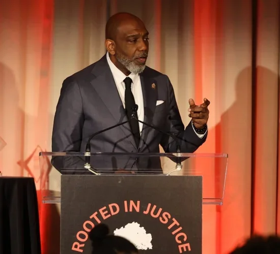 Dr. Basil Smikle at Bronx Defenders Gala