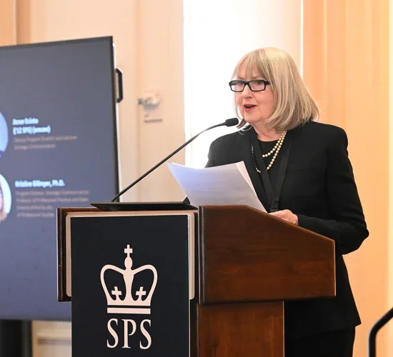 Kristine Billmyer at the SCOM Symposium 2026