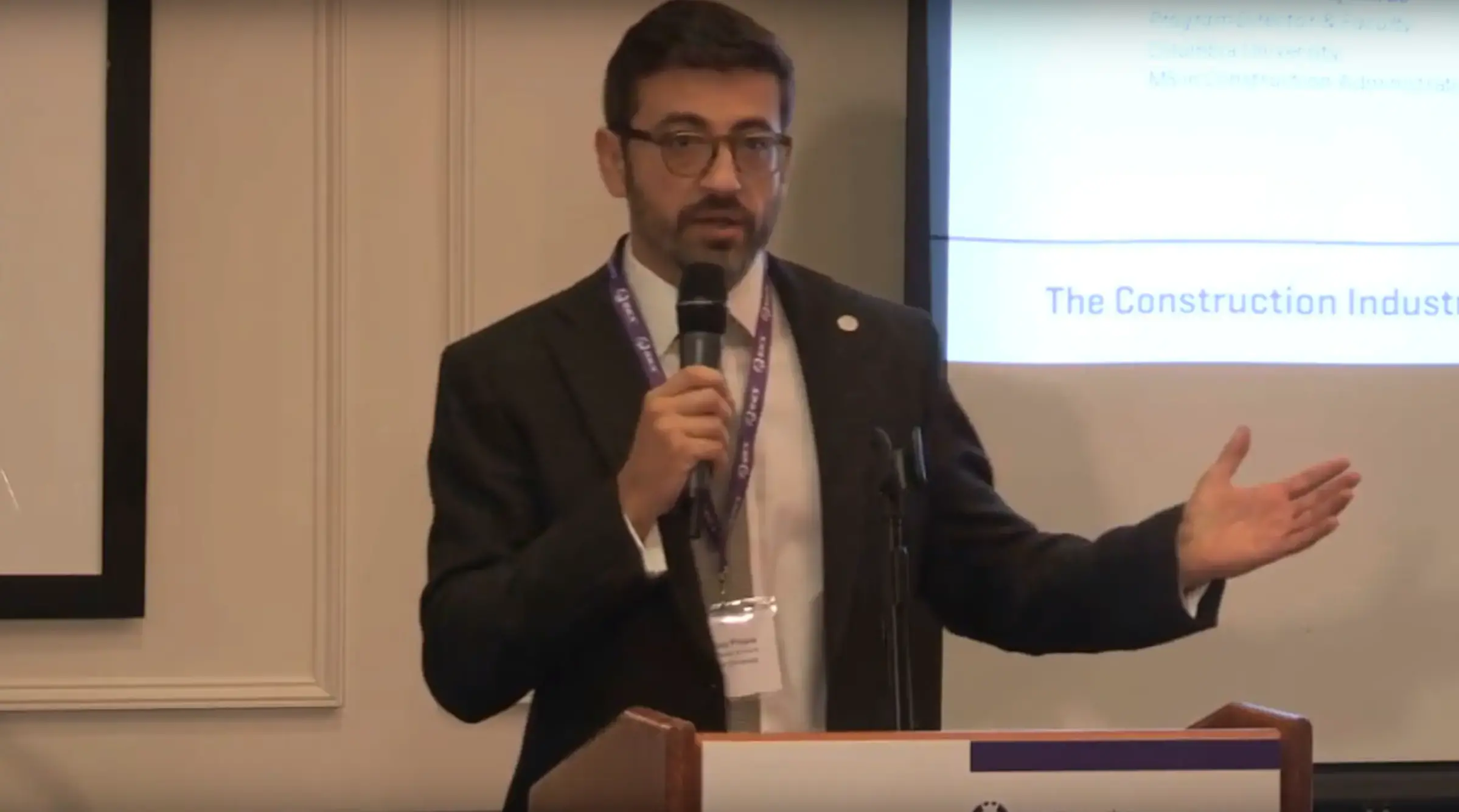 Watch video highlights from the 2019 Columbia and RICS Construction Technology Symposium.