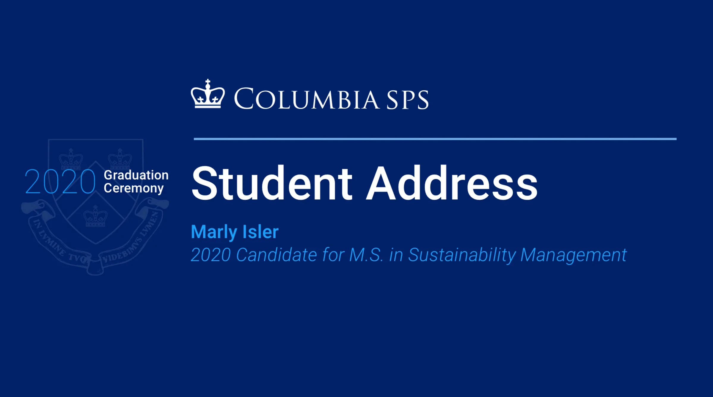 Student Address