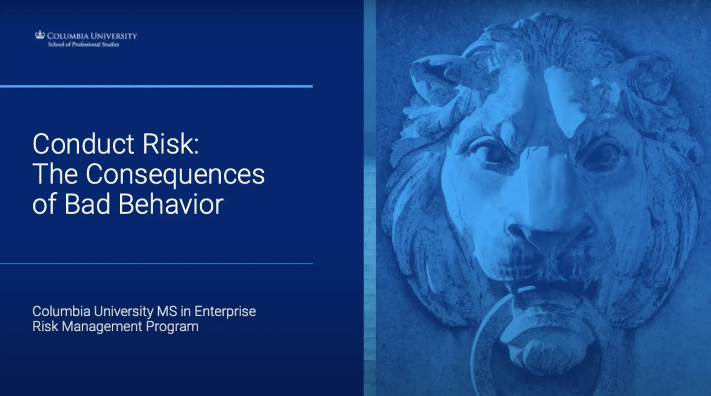 Conduct Risk: The Consequences of Bad Behavior