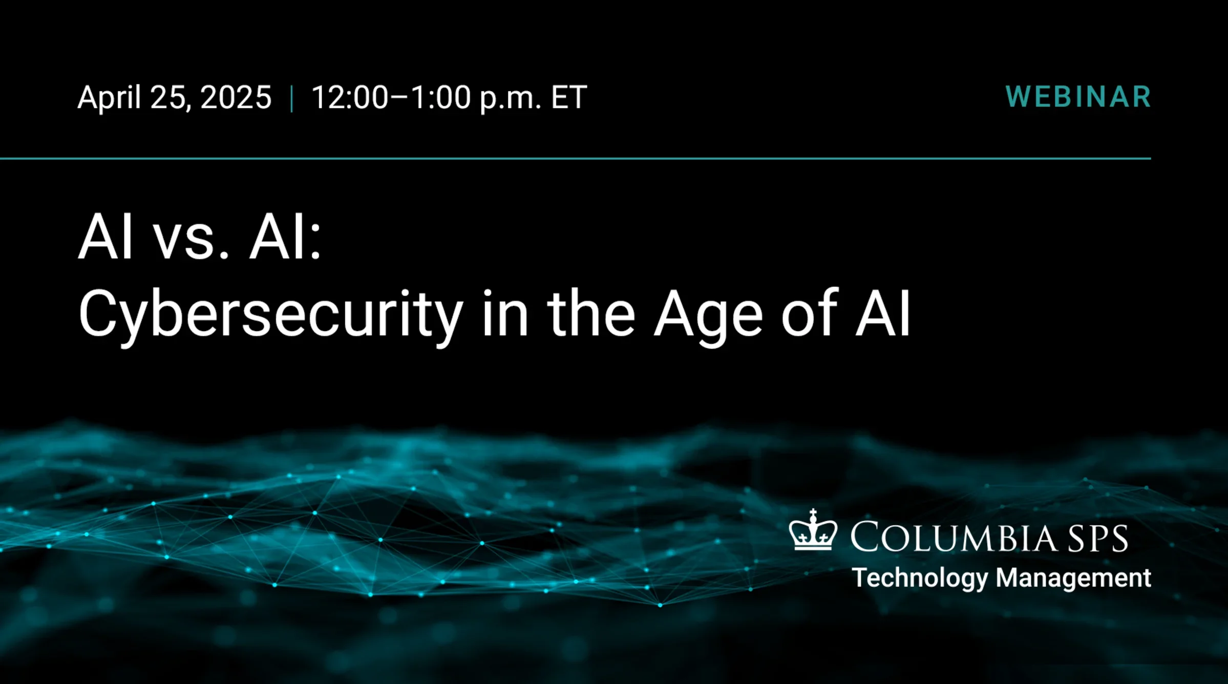 Join us on April 25 at Noon!