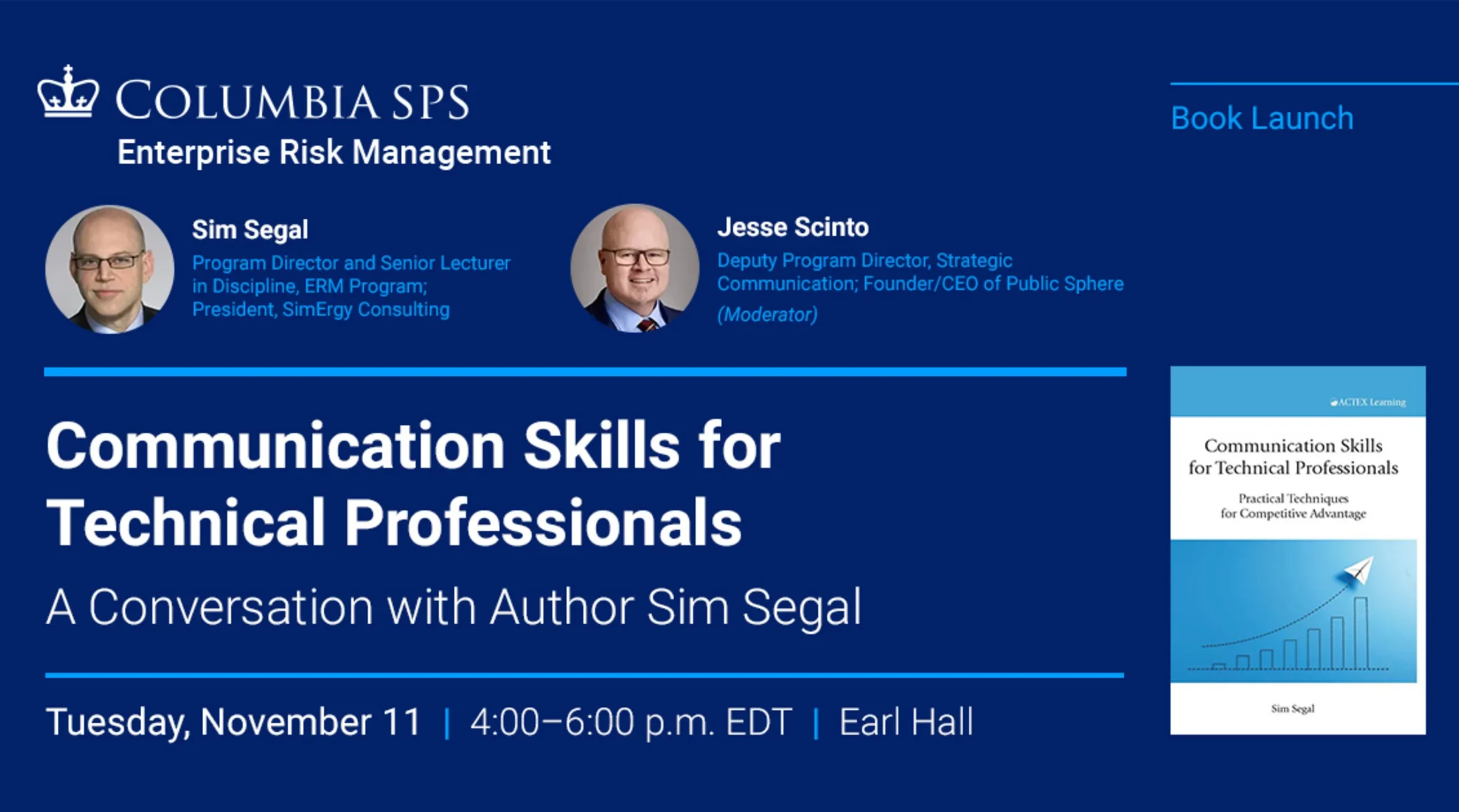 Please join us for this book launch event!