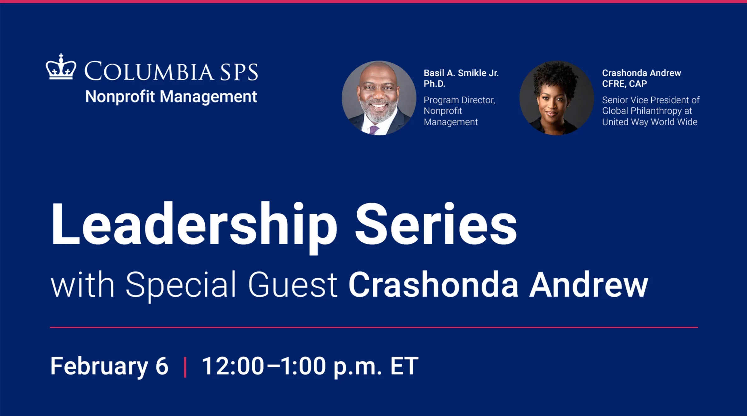 Join us on February 6 via Zoom!