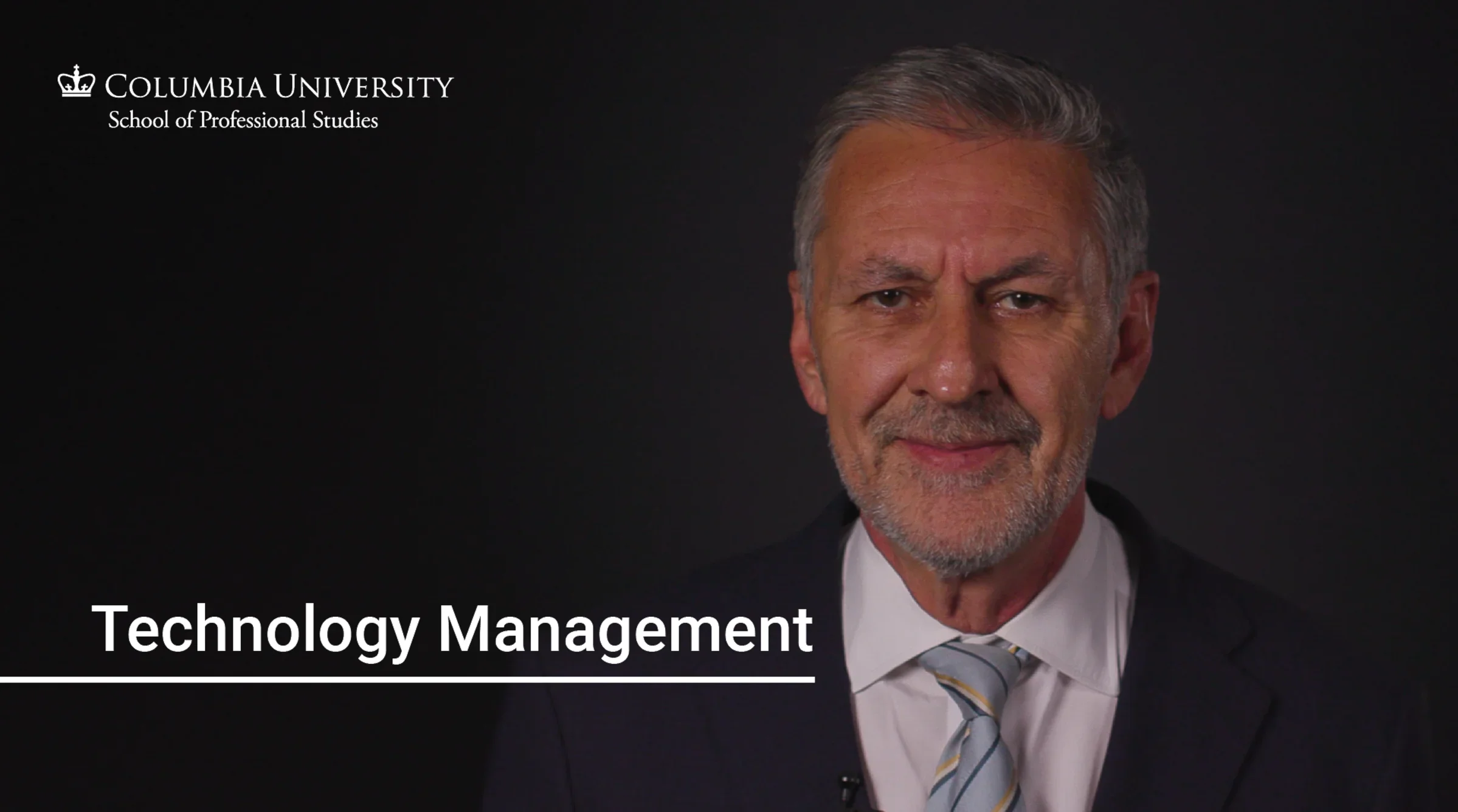 Photo of Technology Management program director, Shahryar Shaghaghi