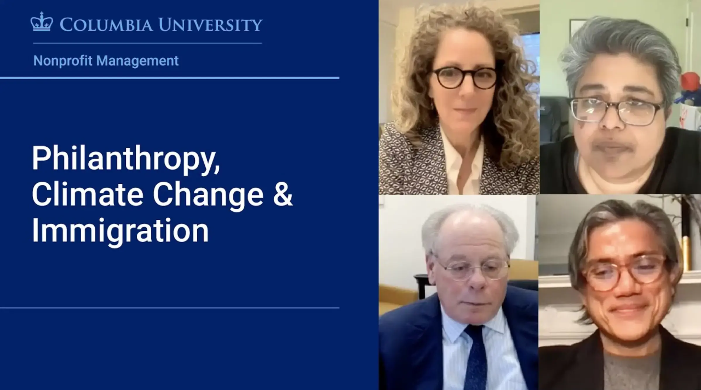 Philanthropy, Climate Change & Immigration: Impact, Challenge & Opportunity