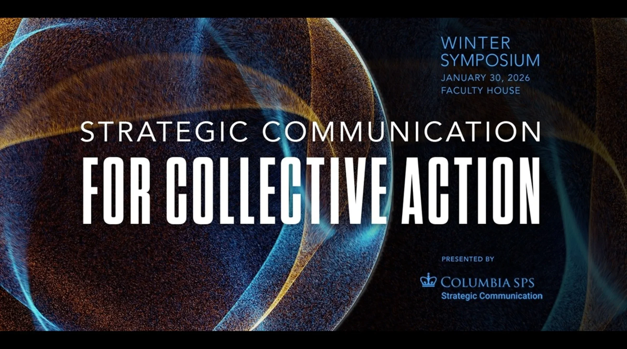 SCOM Symposium - Opening Remarks and Keynote