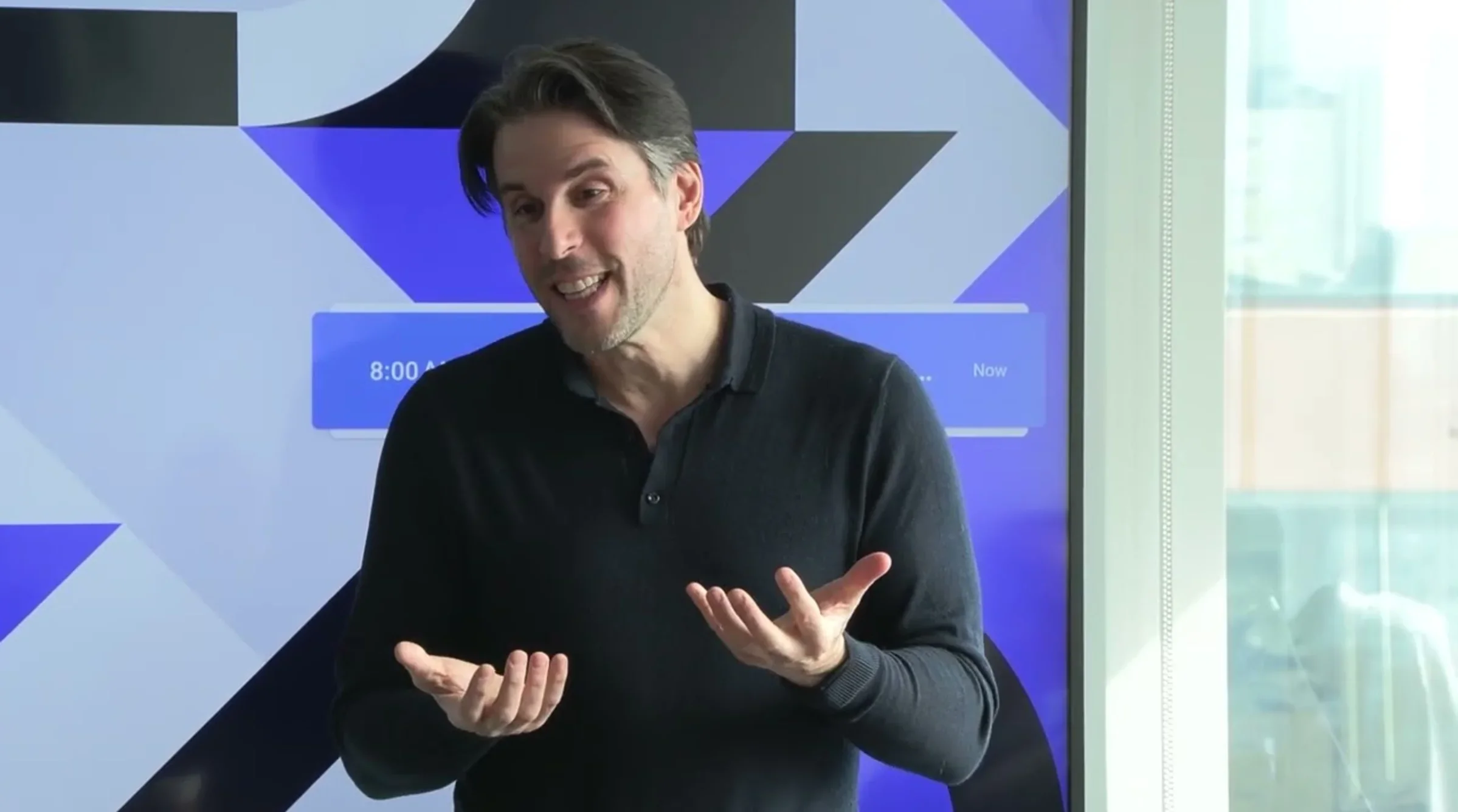 Technology Management Students Learn from John D'Agostino at Coinbase