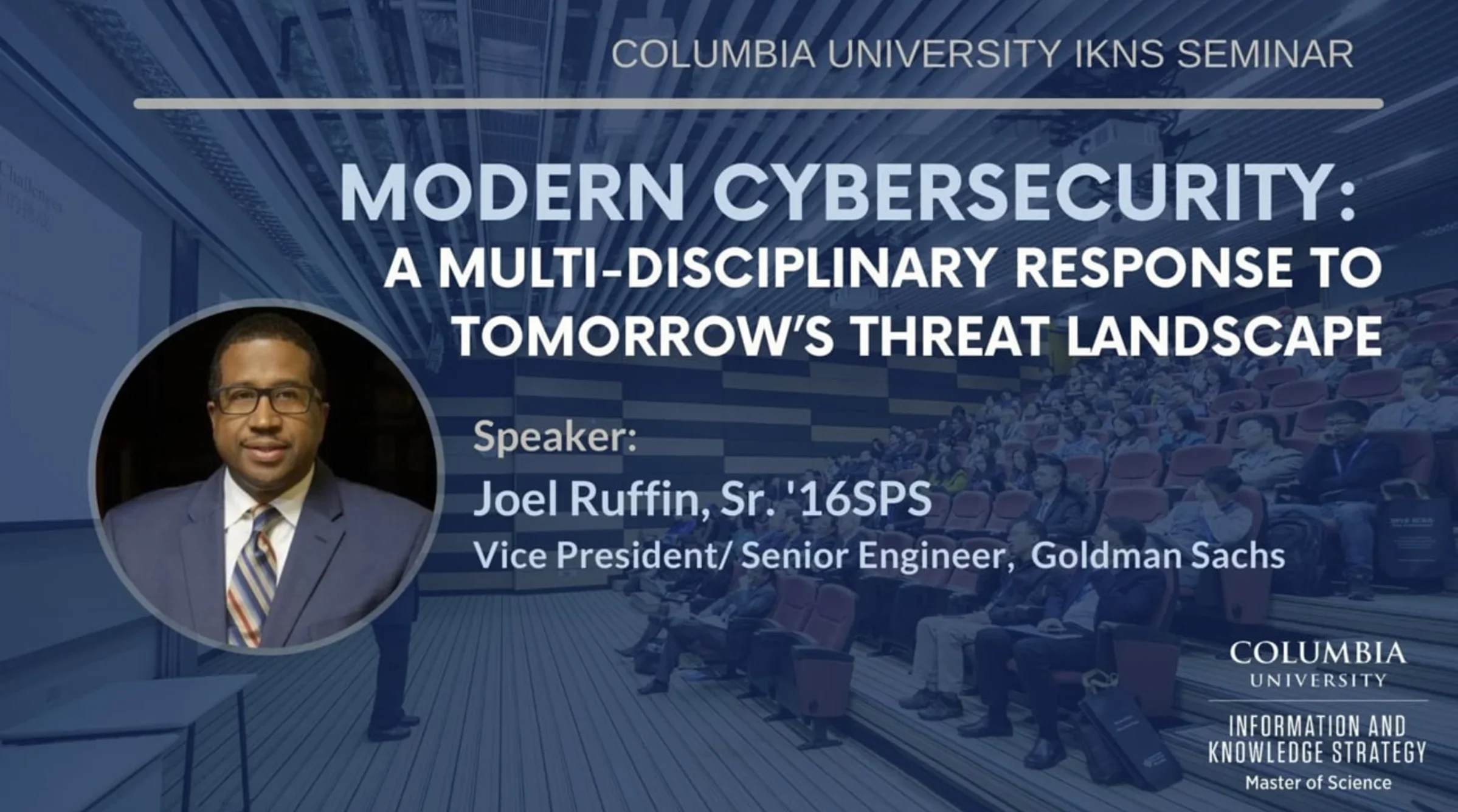 columbia cyber security masters