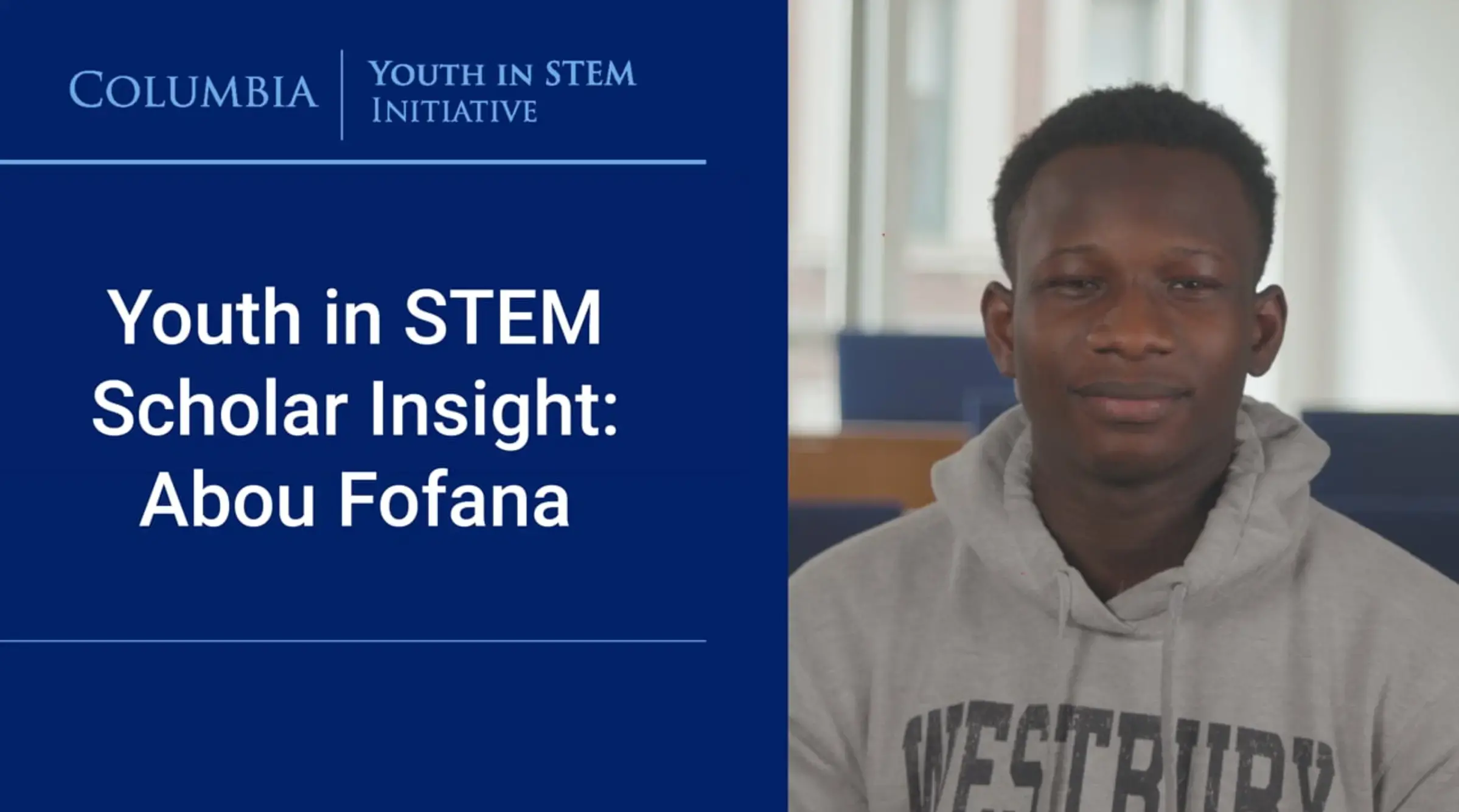 Abou Fofana - Youth in STEM