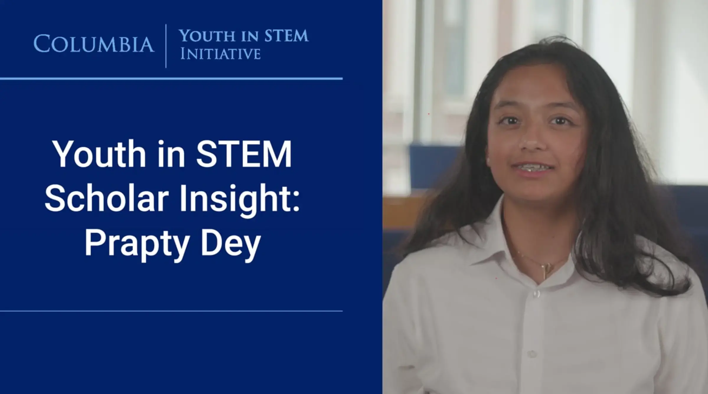 Prapty Dey - Youth in STEM