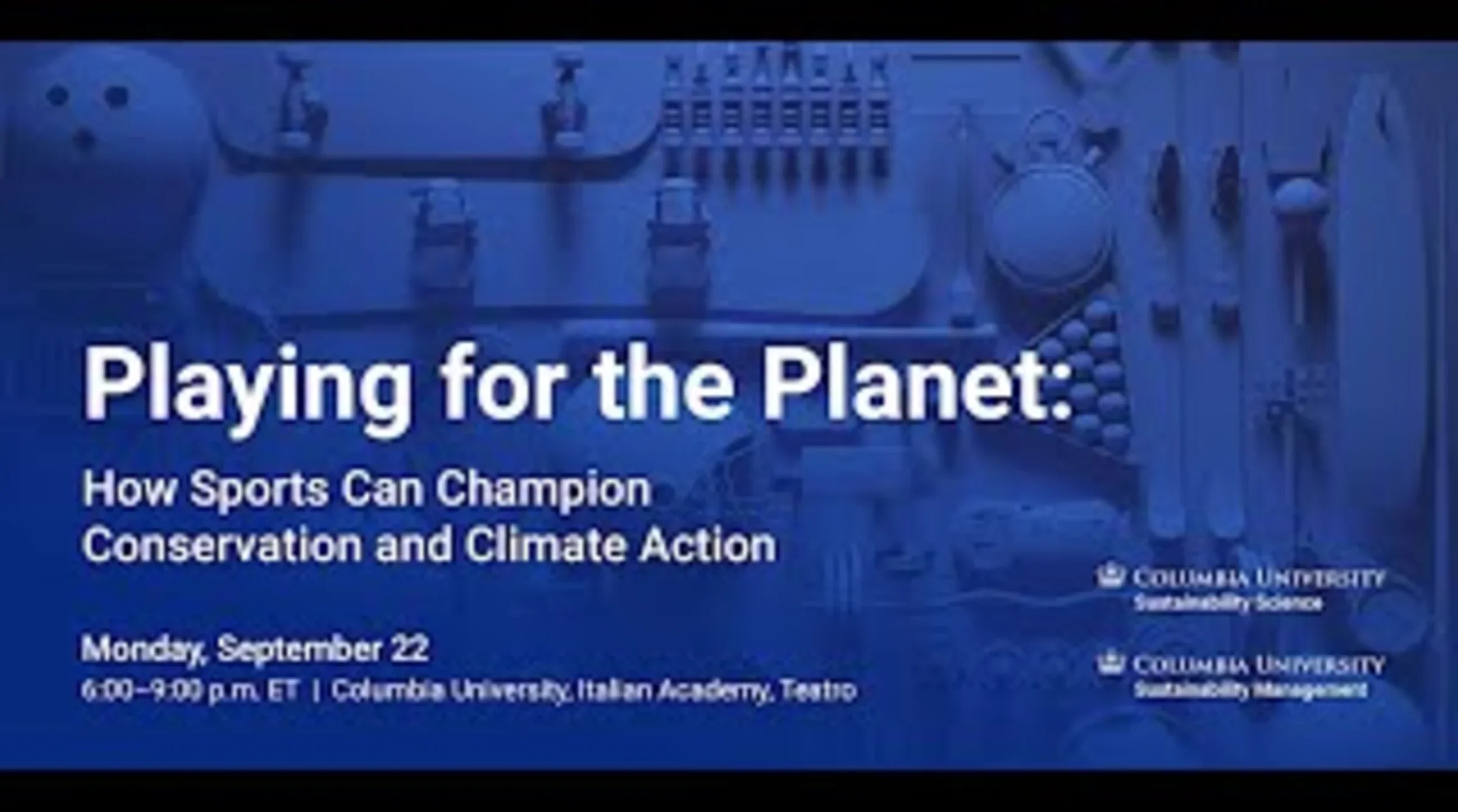 Playing for the Planet