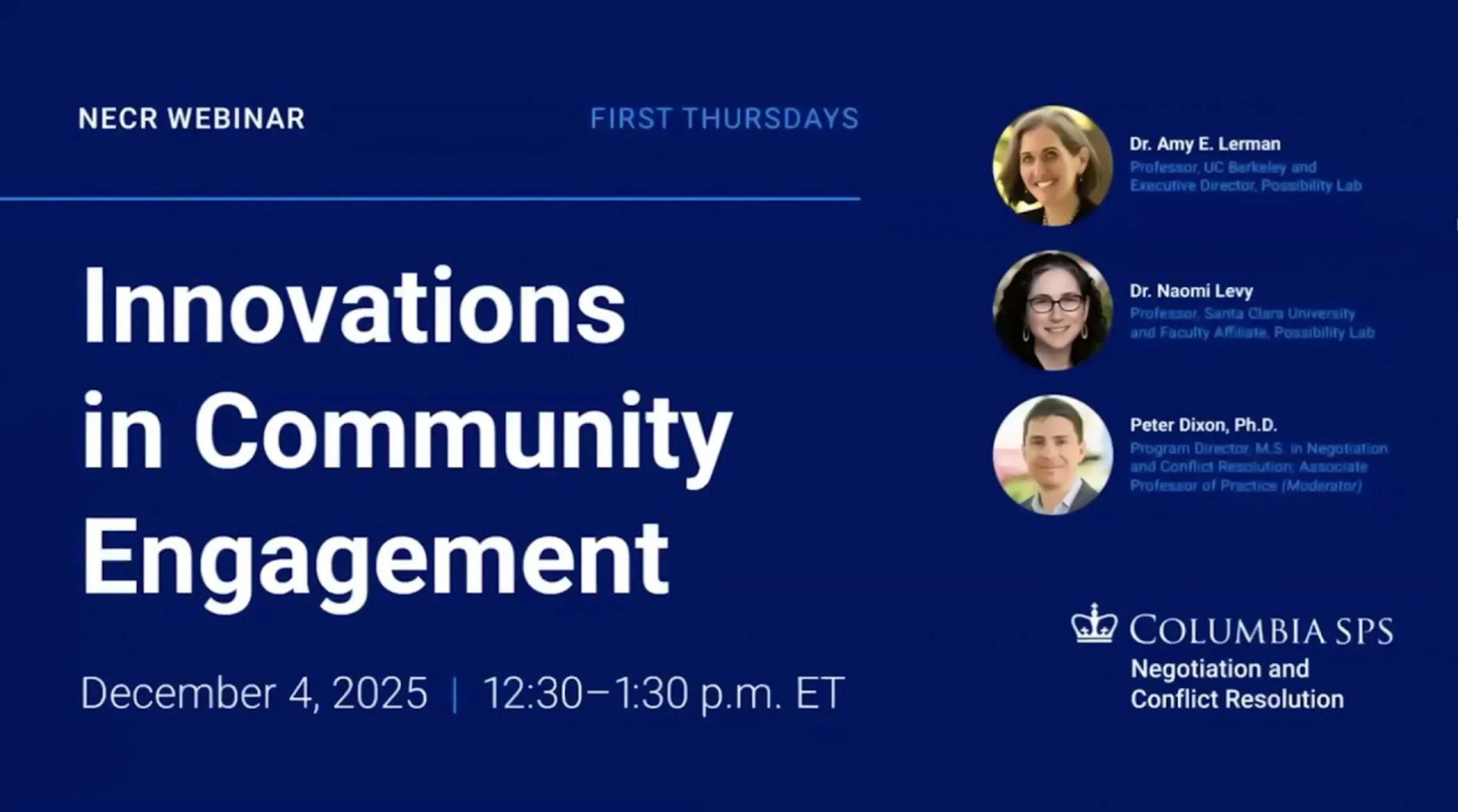 NECR December 2025 Webinar