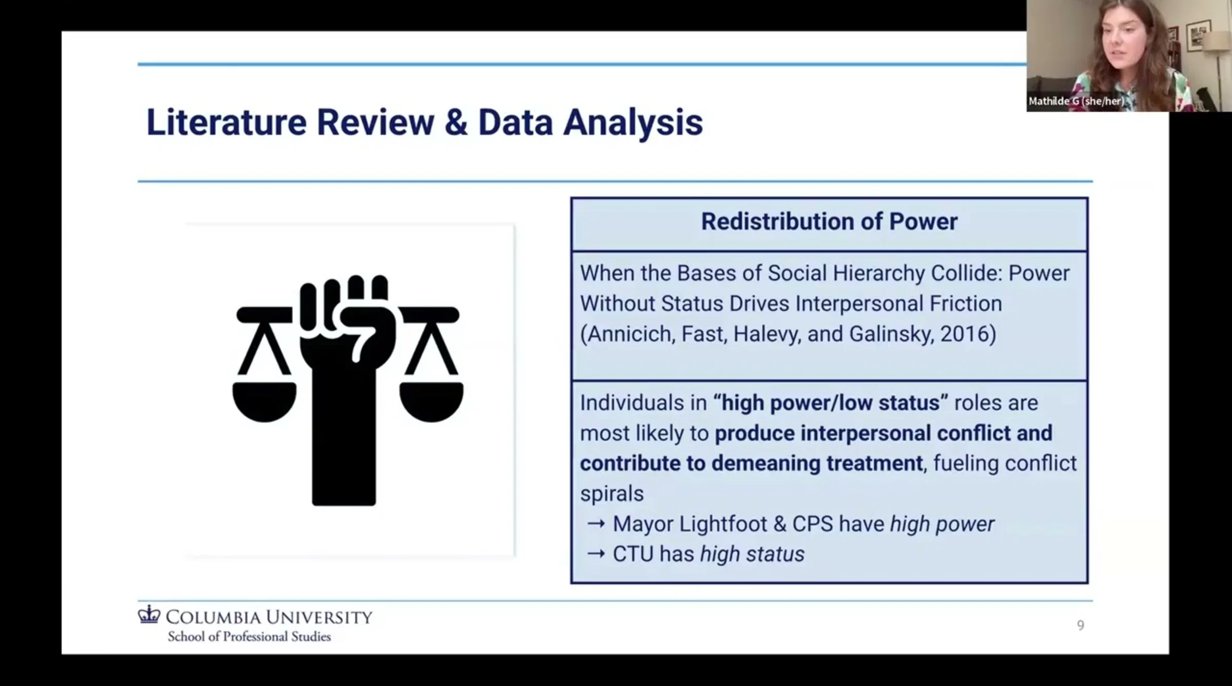 Mathilde Panayota Geannopulos (‘25SPS, NECR) Fractured Dialogue and Escalation in Union Negotiations: The 2019 Chicago Teachers’ Strike
