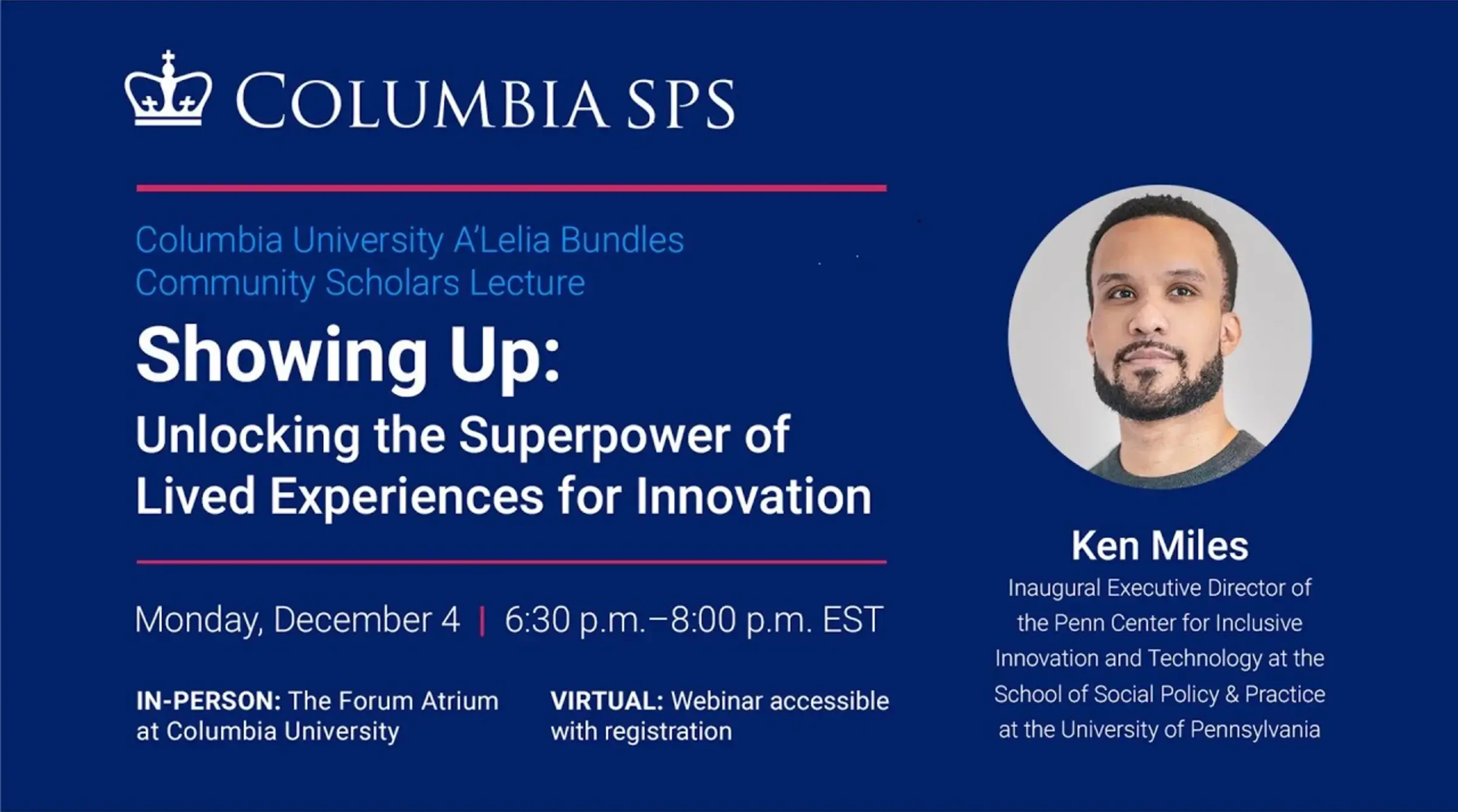 Showing Up: Unlocking the Superpower of Lived Experiences for Innovation with Ken Miles