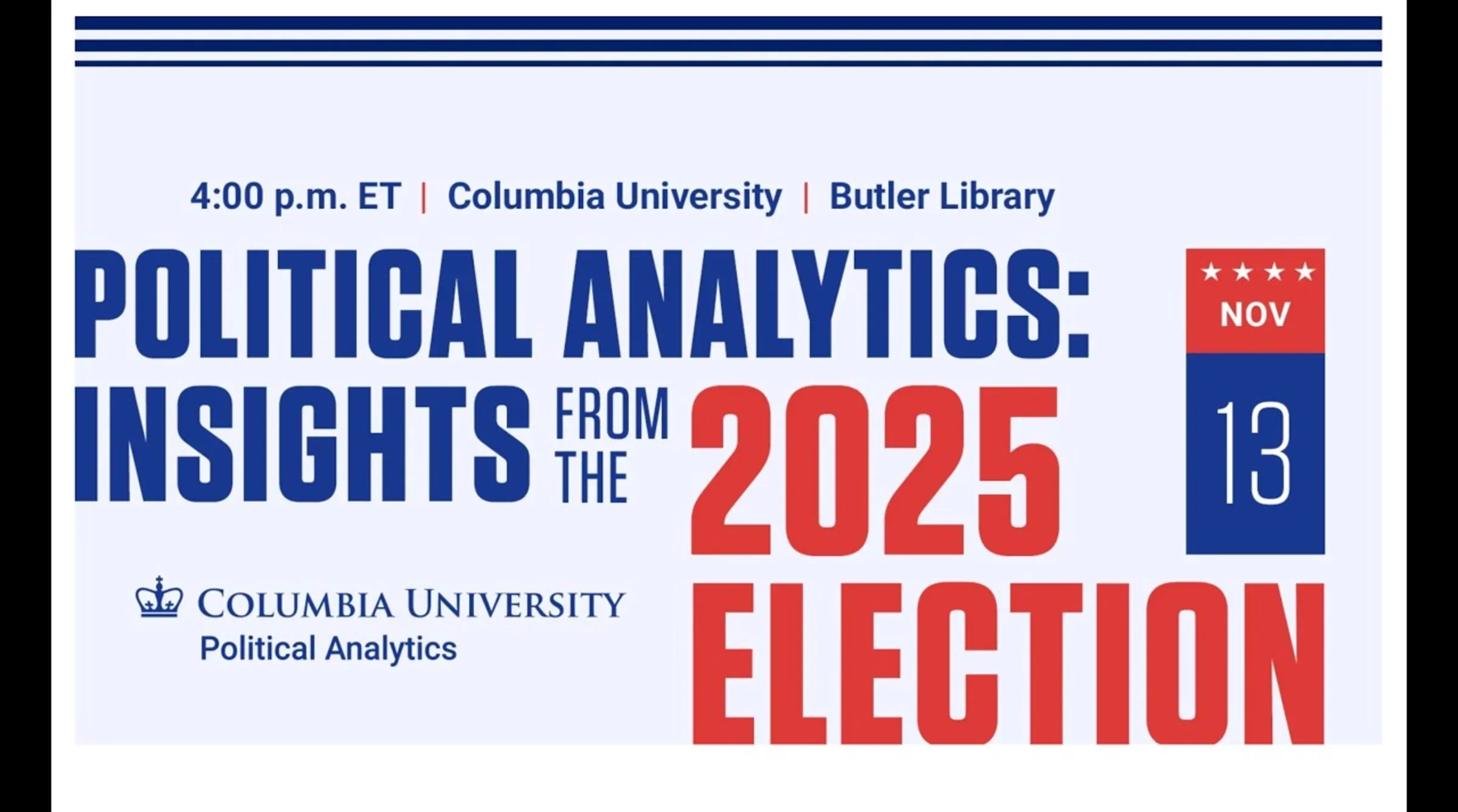 POAN Insights from the 2025 Election
