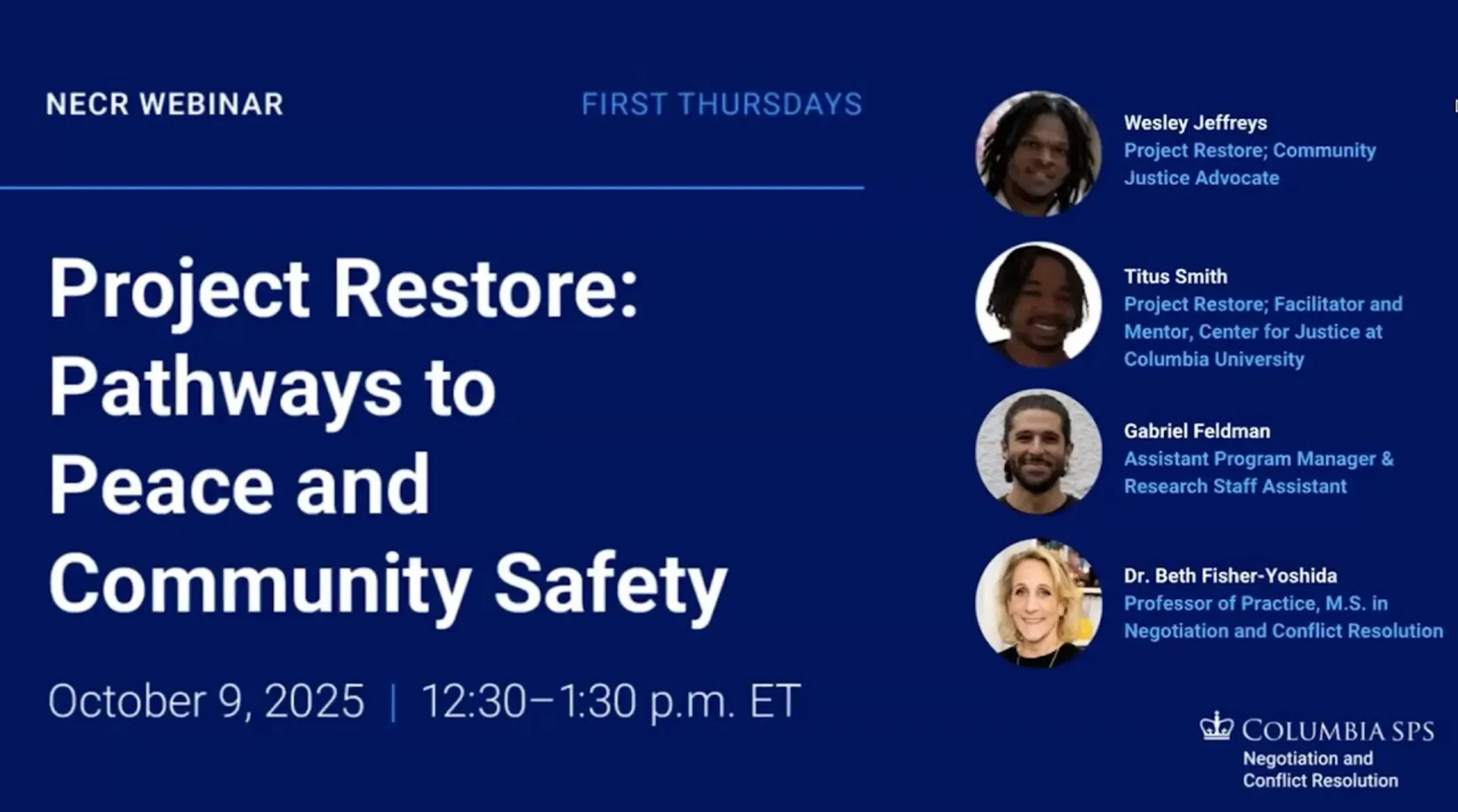 NECR October Webinar