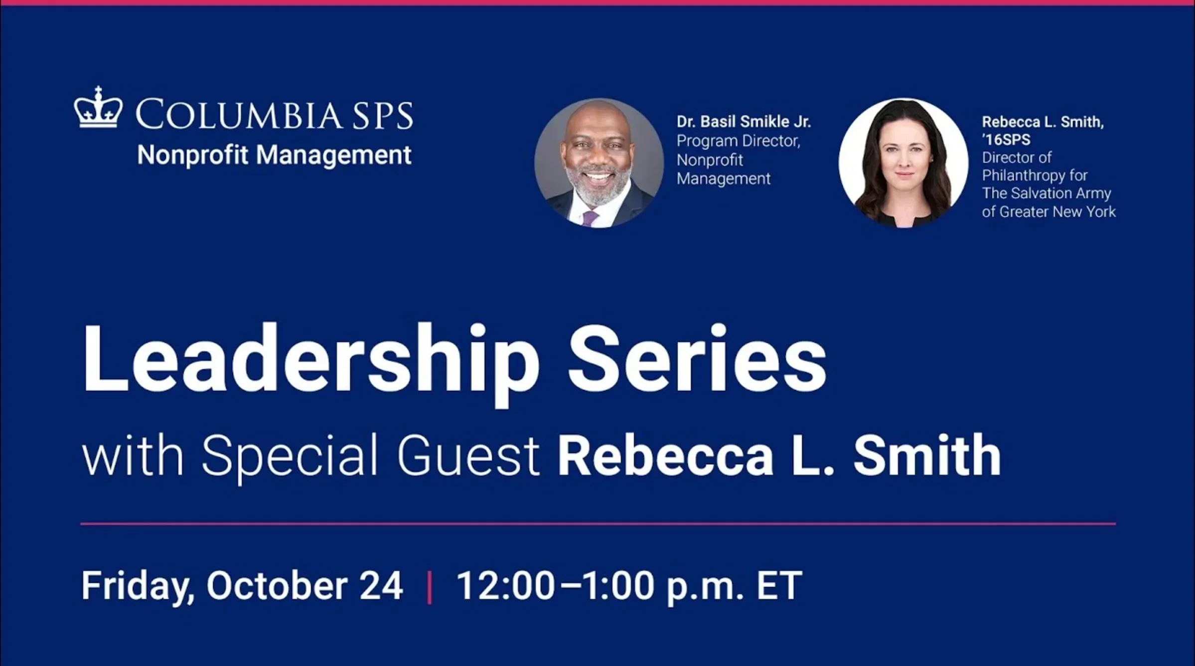 NOPM Leadership Series with Rebecca Smith
